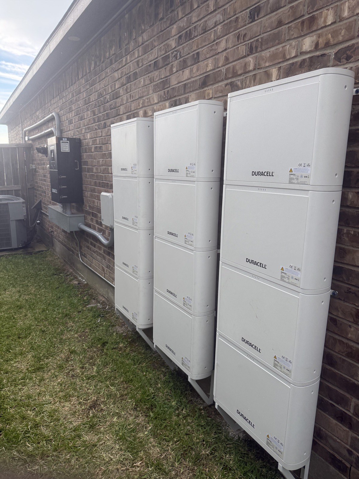 Duracell battery install - 60 kWh triple stack