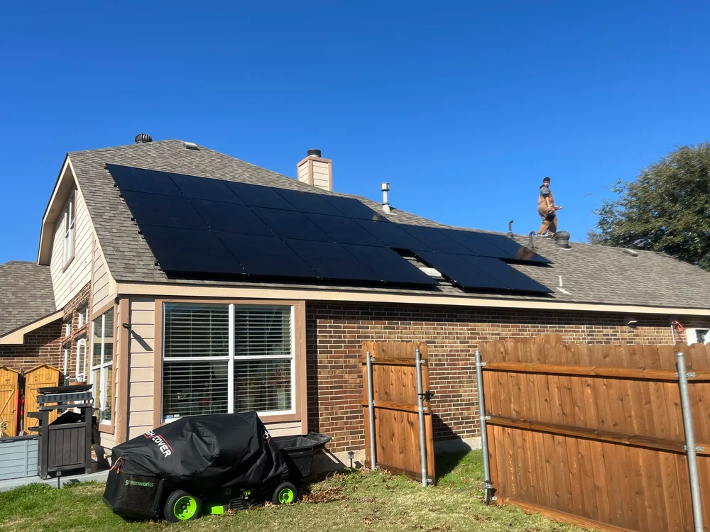 Solar install 1